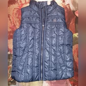 Calvin Klein Navy Quilted Vest Size 4 Toddler Boys Kids